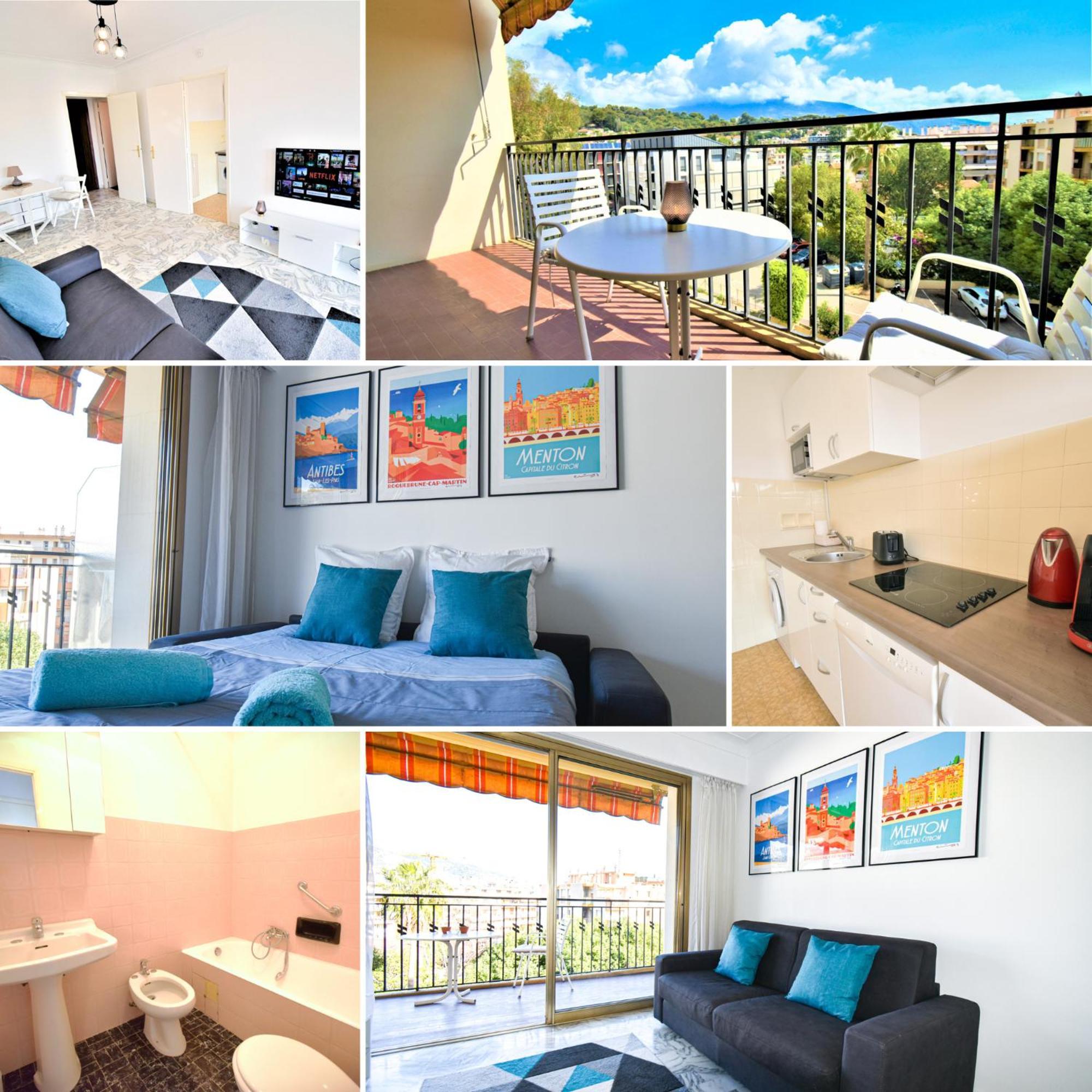 L'Orangerie - Proche Mer - Terrasse - Parking Prive - Clim Roquebrune-Cap-Martin Exterior foto